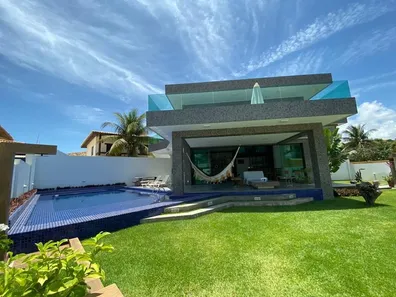 Casa de Condomínio com 4 Quartos para venda ou aluguel, 716m² no Vilas do Atlântico, Lauro de Freitas