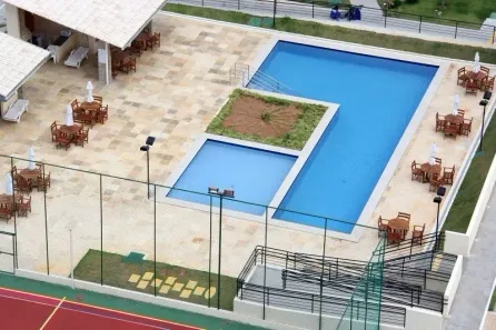 Apartamento com 2 Quartos para venda ou aluguel, 52m² no Pitimbu, Natal