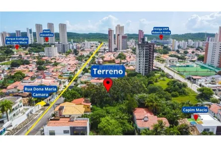 Lote/Terreno à venda, 2000m² no Capim Macio, Natal