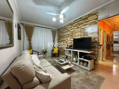 Apartamento com 2 Quartos à venda, 77m² no Encruzilhada, Santos