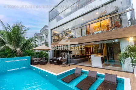 Casa de Condomínio com 4 Quartos à venda, 630m² no Alphaville I, Salvador