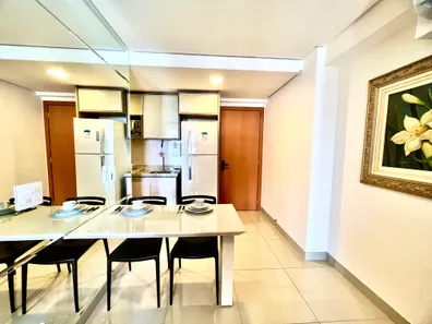 Apartamento com 1 Quarto para venda ou aluguel, 42m² no Setor Oeste, Goiânia