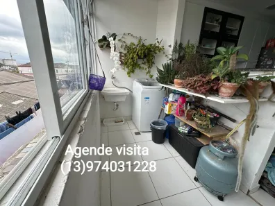 Apartamento com 2 Quartos à venda, 99m² no Vila Mathias, Santos