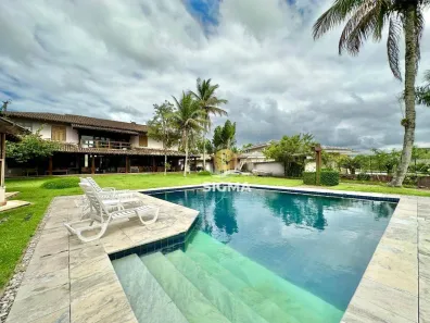 Casa de Condomínio com 5 Quartos à venda, 600m² no Balneario Praia do Perequê, Guarujá
