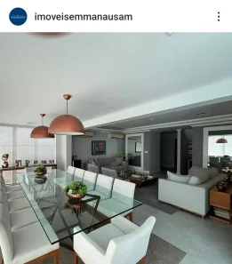 Casa de Condomínio com 4 Quartos à venda, 456m² no Dom Pedro I, Manaus