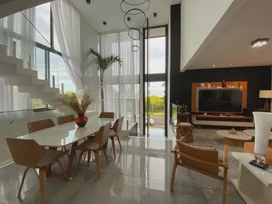 Casa de Condomínio com 4 Quartos para venda ou aluguel, 379m² no Alphaville (Abrantes), Camaçari