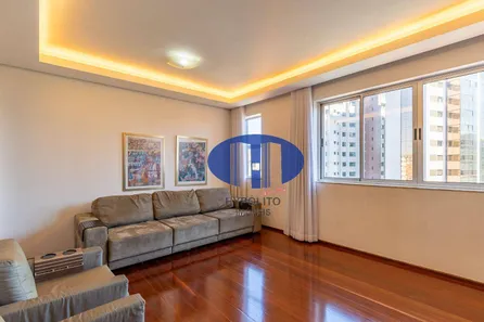 Apartamento com 4 Quartos para venda ou aluguel, 227m² no Funcionários, Belo Horizonte