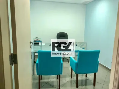 Sala Comercial para alugar, 79m² no Gonzaga, Santos