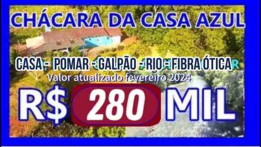 Fazenda/Sítio com 4 Quartos à venda, 134m² no , Caraá