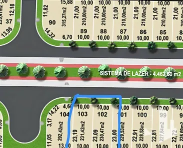 Lote/Terreno à venda, 230m² no , Mineiros do Tietê