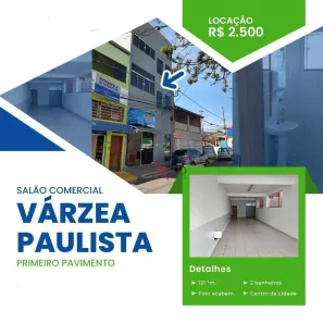 Prédio Comercial para alugar, 121m² no Vila Santa Terezinha, Várzea Paulista