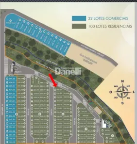Lote/Terreno à venda, 288m² no Caminho Novo, Tremembé