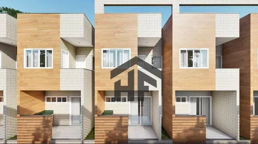 Casa de Condomínio com 3 Quartos à venda, 90m² no Candeias, Jaboatão dos Guararapes