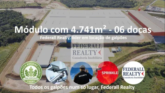 Galpão/Depósito/Armazém para alugar, 4741m² no Parque Industrial de Betim, Betim