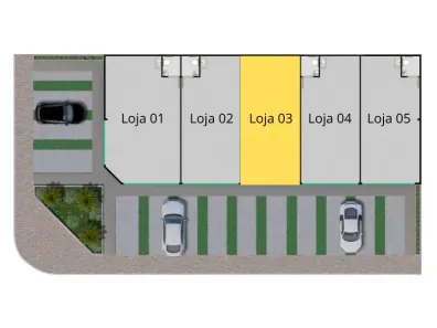 Ponto Comercial para alugar, 52m² no Vila Rosa, Goiânia