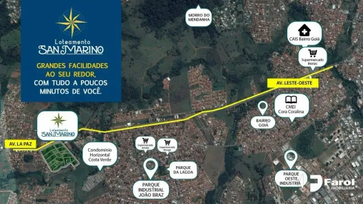 Lote/Terreno à venda, 240m² no Residencial San Marino, Goiânia