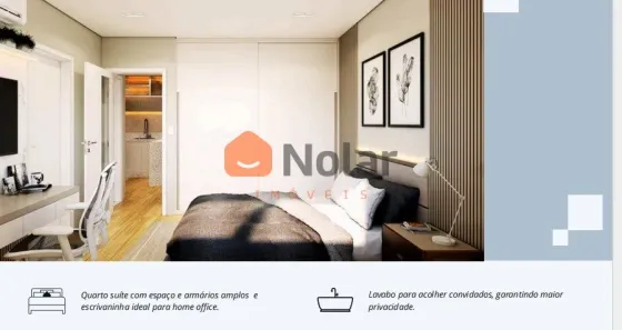 Apartamento com 1 Quarto à venda, 35m² no Coração Eucarístico, Belo Horizonte