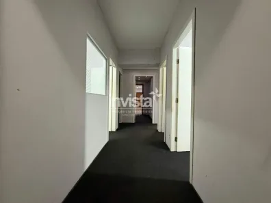 Sala Comercial para alugar, 118m² no Centro, Santos