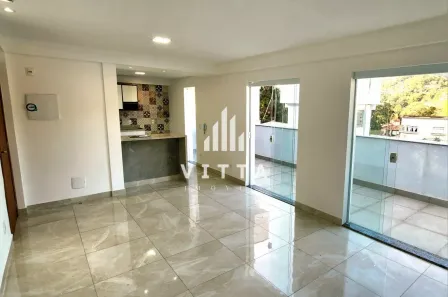 Cobertura com 2 Quartos para alugar, 95m² no Nogueira, Petrópolis