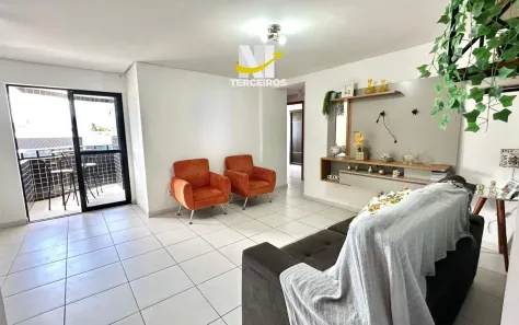 Apartamento com 3 Quartos à venda, 93m² no Pitanguinha, Maceió