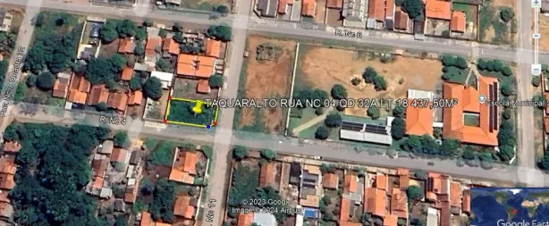 Lote/Terreno à venda, 437m² no Setor Sol Nascente (Taquaralto), Palmas