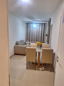 Apartamento com 2 Quartos para alugar, 52m² no Buraquinho, Lauro de Freitas