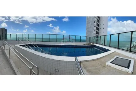 Flat com 1 Quarto para alugar, 43m² no Pina, Recife