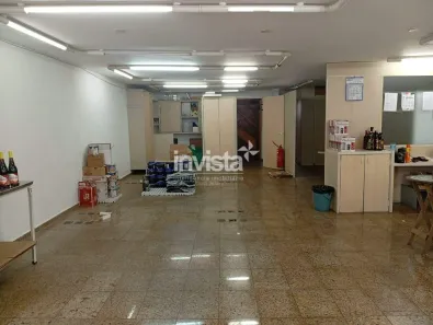 Sala Comercial para alugar, 115m² no Centro, Santos