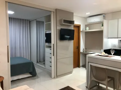 Apartamento com 1 Quarto para alugar, 32m² no Indaiá, Belo Horizonte