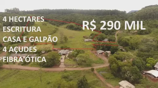 Fazenda/Sítio com 2 Quartos à venda, 196m² no , Caraá