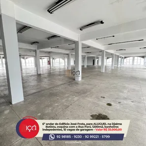 Sala Comercial para alugar, 1270m² no São Geraldo, Manaus