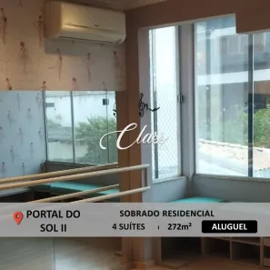 Apartamento com 4 Quartos para alugar, 272m² no Loteamento Portal do Sol I, Goiânia