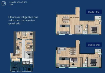 Apartamento com 1 Quarto à venda, 32m² no Funcionários, Belo Horizonte