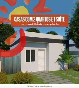 Casa de Condomínio com 2 Quartos à venda, 49m² no Lama Preta, Camaçari