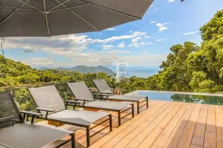 Casa de Condomínio com 5 Quartos para venda ou aluguel, 700m² no Balneario Praia do Perequê, Guarujá
