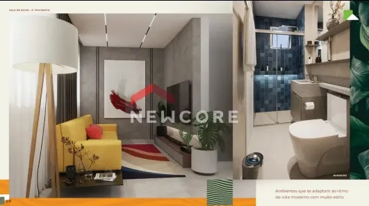 Apartamento com 2 Quartos à venda, 54m² no Dom Joaquim, Belo Horizonte