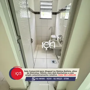 Ponto Comercial para alugar, 120m² no São Geraldo, Manaus