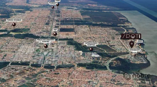 Flat com 1 Quarto à venda, 38m² no Graciosa - Orla 14, Palmas