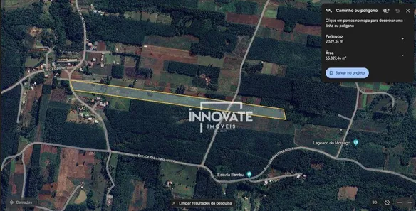 Lote/Terreno à venda, 65159m² no Linha Nova Baixa, Presidente Lucena