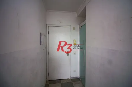 Sala Comercial para alugar, 44m² no Gonzaga, Santos