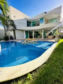 Casa de Condomínio com 5 Quartos para venda ou aluguel, 480m² no Vila de Abrantes (Abrantes), Camaçari