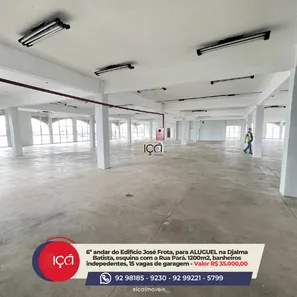 Sala Comercial para alugar, 1270m² no São Geraldo, Manaus