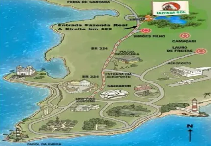 Lote/Terreno à venda, 599m² no Centro, Simões Filho