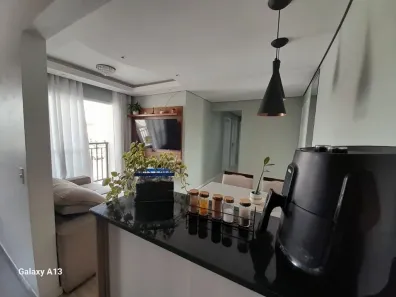 Apartamento com 2 Quartos para alugar, 54m² no Residencial Alexandria, Várzea Paulista