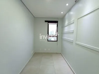 Sala Comercial para alugar, 46m² no Macuco, Santos