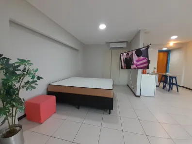 Flat com 1 Quarto para alugar, 46m² no Petrópolis, Natal
