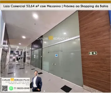 Ponto Comercial à venda, 53m² no Caminho das Árvores, Salvador