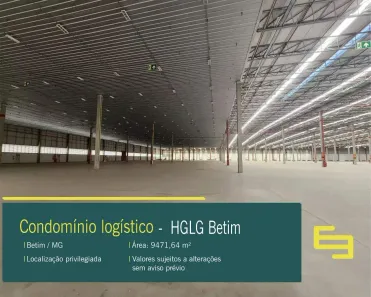 Galpão/Depósito/Armazém para alugar, 9472m² no Parque Industrial de Betim, Betim