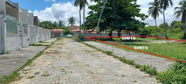 Lote/Terreno à venda, 1000m² no Praia de Tairu, Vera Cruz