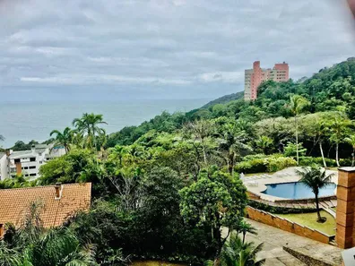 Apartamento com 4 Quartos para venda ou aluguel, 180m² no Morro Sorocotuba, Guarujá
